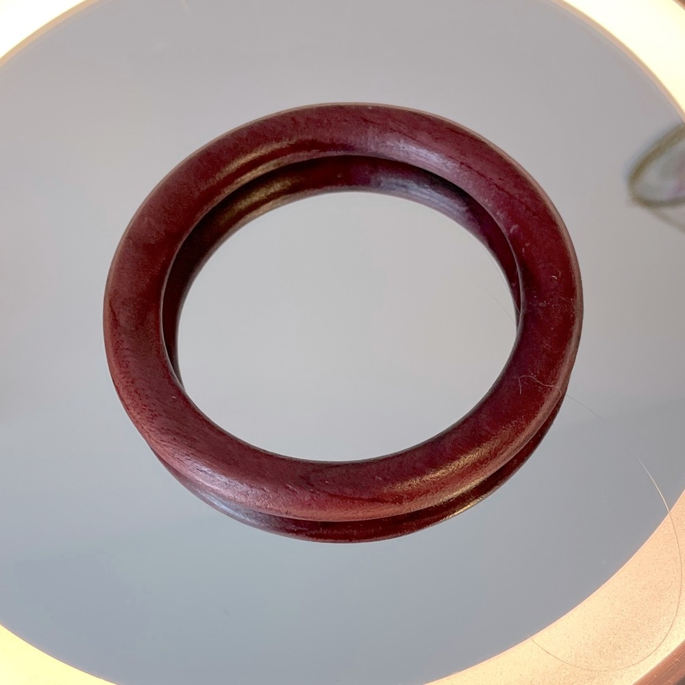 Wood Bangle Bracelet